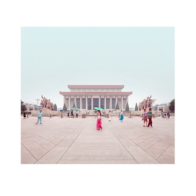 Tiananmen Square, Beijing. A bustling centre of tourism these days, and not just for foreign tourists. .
For this image I interpreted the square as a &ldquo;stage&rdquo; and shot multiple images that I composited together in a similar way to a piece 